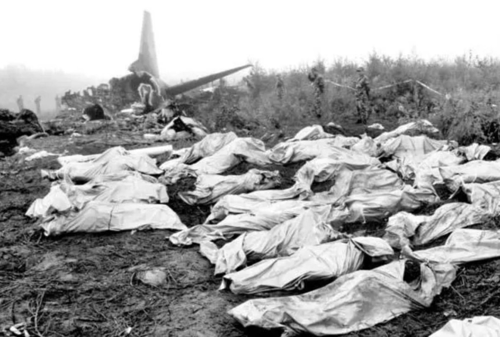桂林空難是罕有沒有完整遺體的空難。示意圖 桂林空難是罕有沒有完整遺體的空難。示意圖