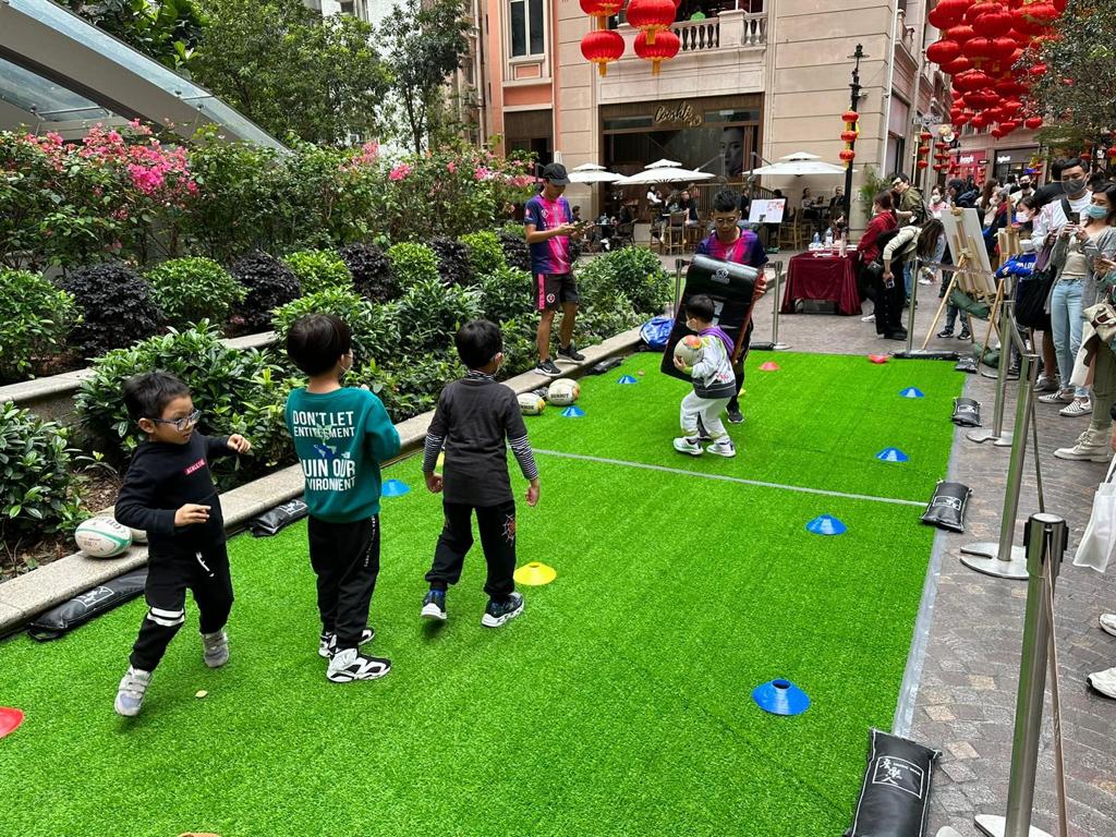 兒童欖球體驗班（圖片來源：利東街）