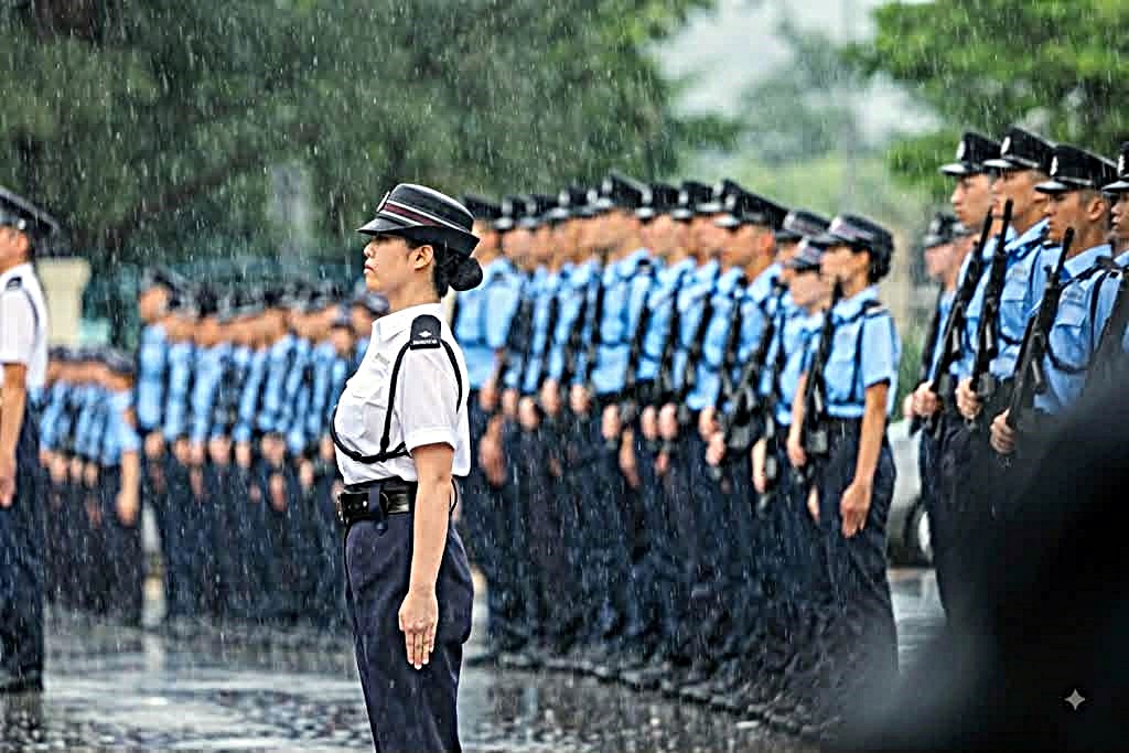輔警結業會操。fb:鄧炳強 輔警結業會操。fb:鄧炳強