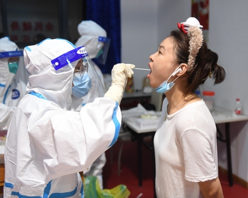 國家衛健委指會做好新冠病毒防控工作。新華社資料圖片