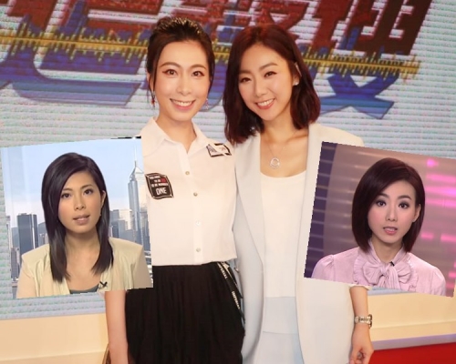 前無綫新聞小花黃紫盈、周嘉儀轉投亞視，合作做節目。