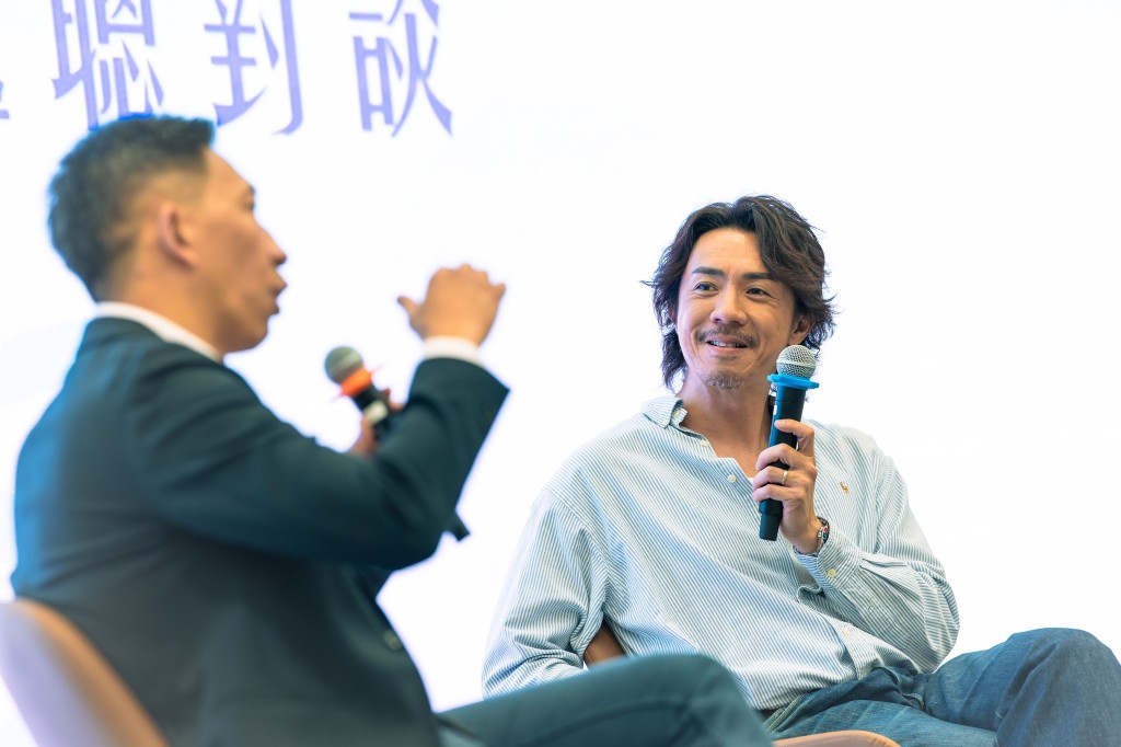 張繼聰透露過去二十年無論是作為歌手、演員的經歷。懲教署FB圖片 張繼聰透露過去二十年無論是作為歌手、演員的經歷。懲教署FB圖片