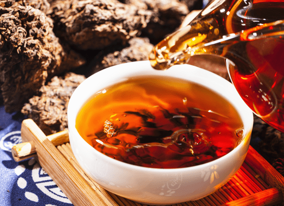 菊花普洱茶。網圖