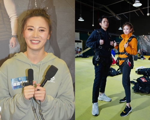 朱晨麗外婆離世,心情已平伏,工作方面希望與何廣沛再合作做情侶。