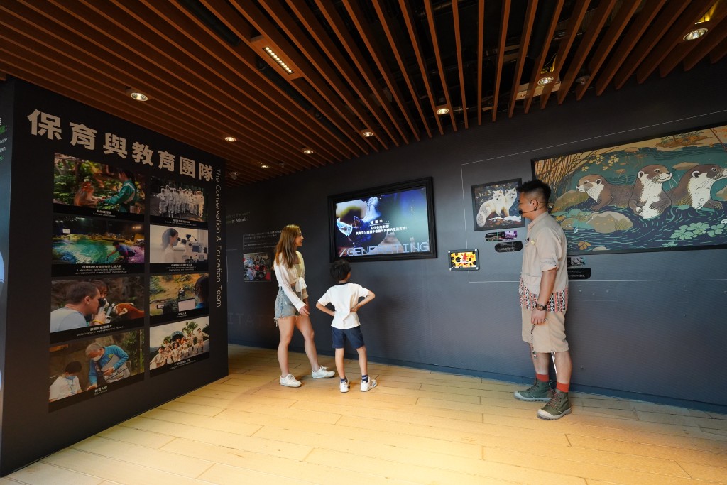海洋公園全新展館「樹懶與好友」開幕。葉偉豪攝