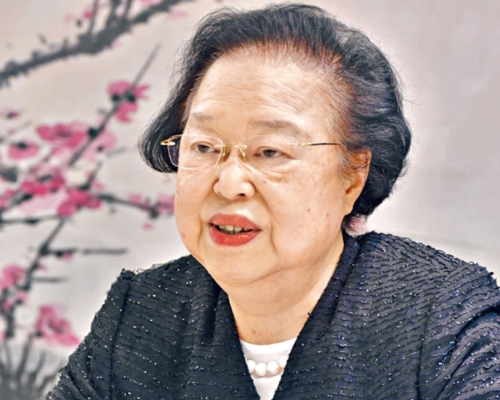 譚惠珠指,不少選委會界別參選人是專才。