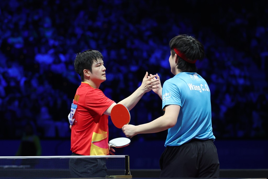 王楚钦在今届全运曾2次不敌樊振东。新华社