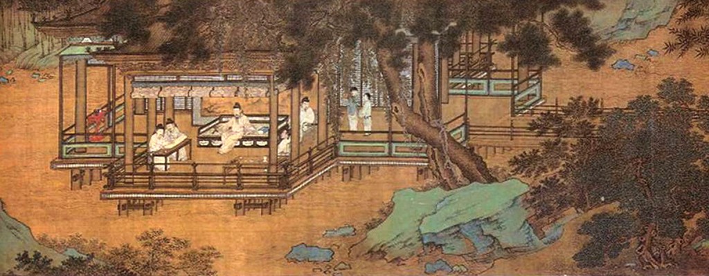 明.仇英《醉翁亭》 明.仇英《醉翁亭》