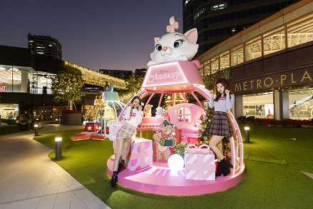 葵芳新都會廣場打卡位:驕寵粉紅富貴貓夢幻水晶球《富貴貓》 葵芳新都會廣場打卡位:驕寵粉紅富貴貓夢幻水晶球《富貴貓》