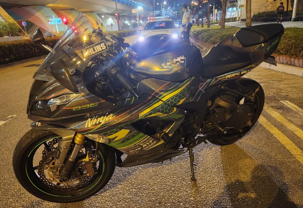 涉案電單車。