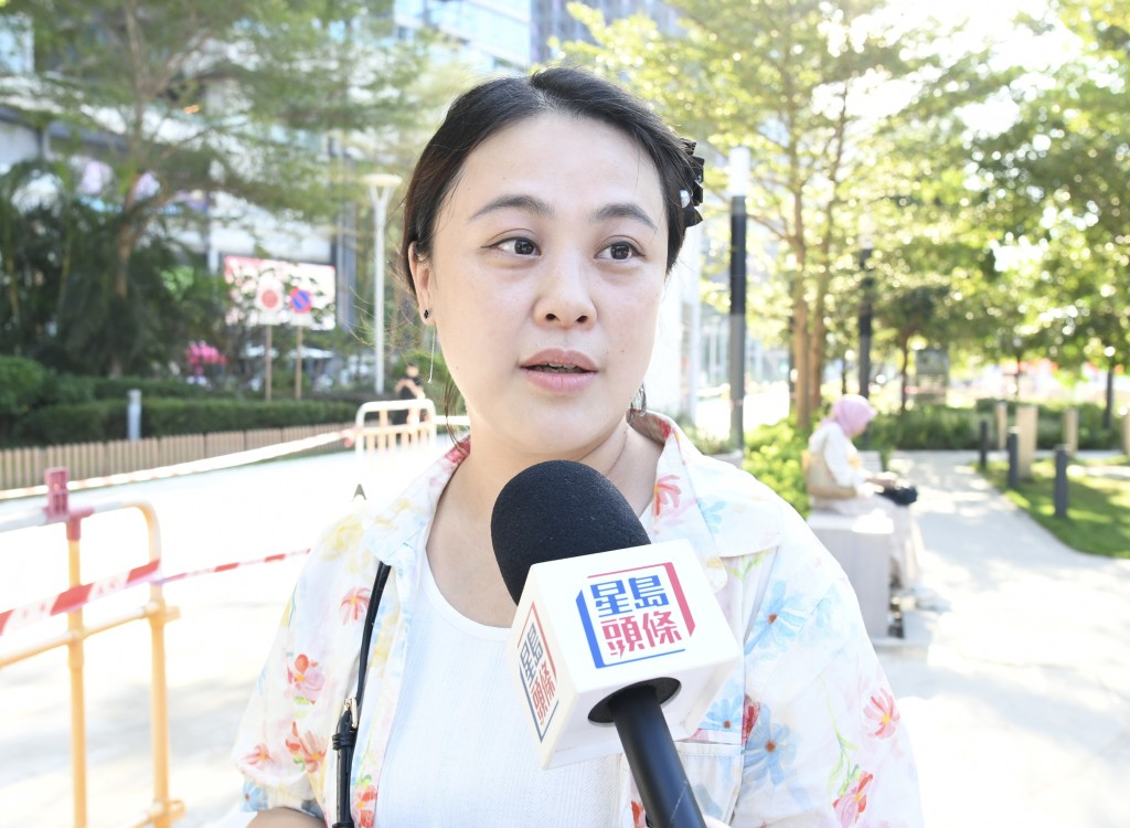 來自重慶的杜小姐與家人來港，計劃停留5天。