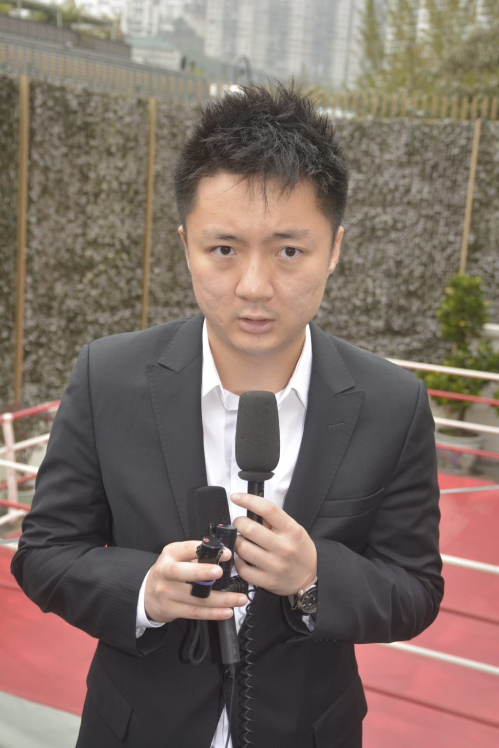 钟培生直斥林作是「贱畜」和「贼」，自己只是教训小动物。