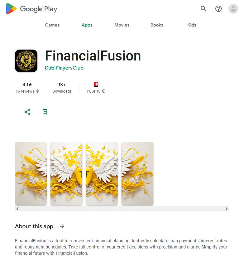 FinancialFusion自动加载诈骗网站，鼓励潜在受害者成为「投资者」。