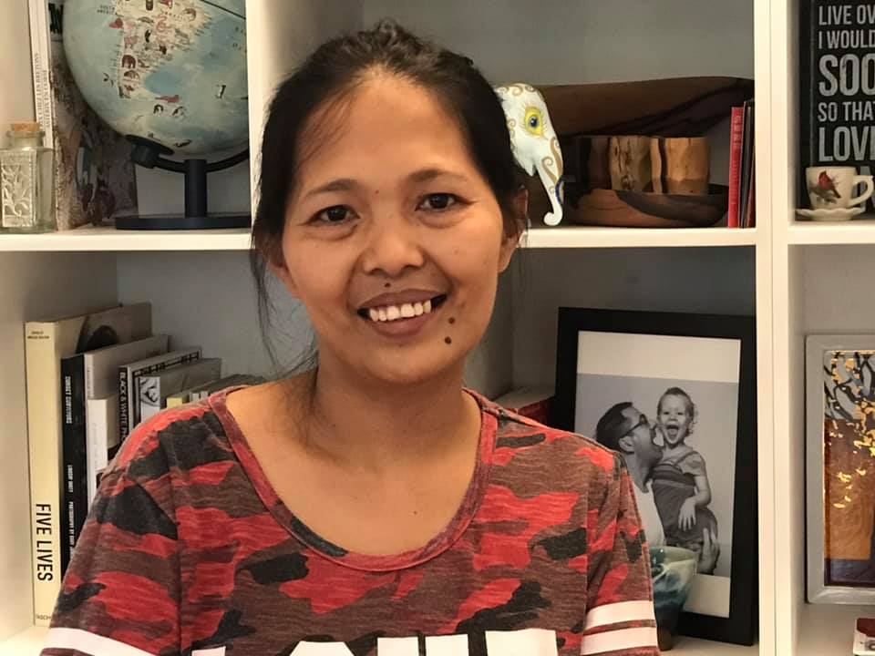 Allas獲得胞妹在香港僱主Jessica出錢協助醫療費及在菲律賓買屋做小生意。Support for Baby Jane Allas圖片