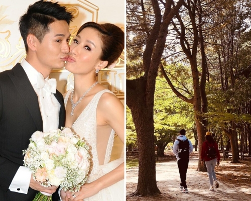 今天是楊怡與羅仲謙結婚3周年的紀念日。　楊怡IG