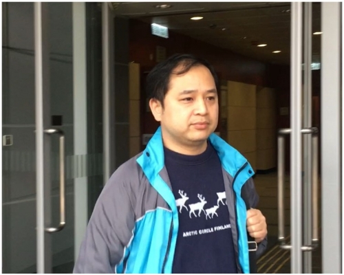 43岁的被告张锦辉。刘晓曦摄