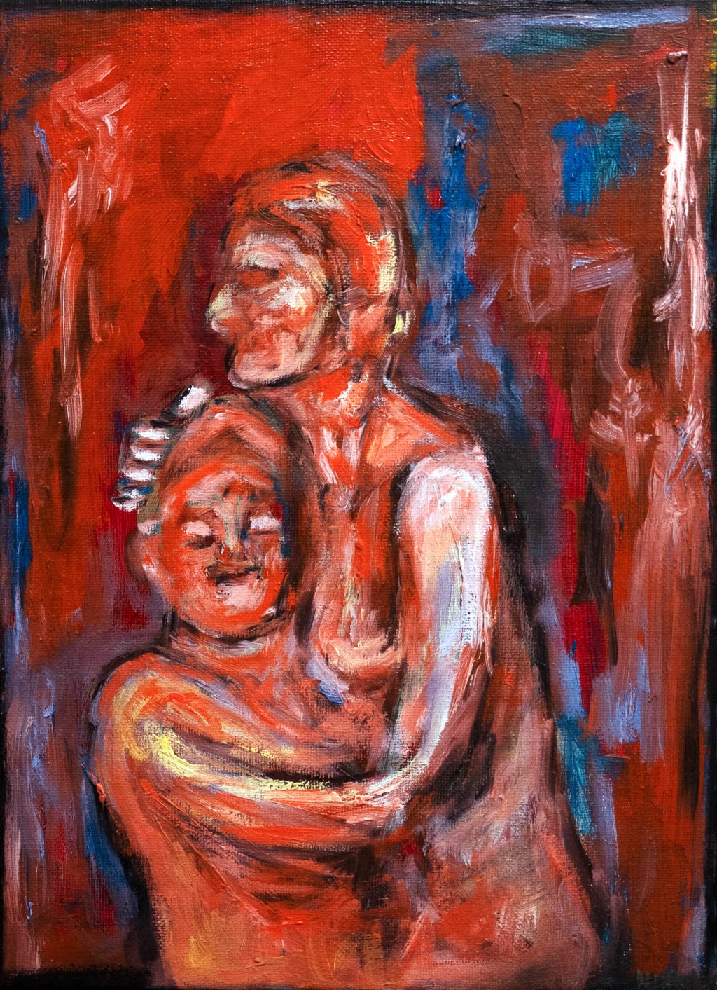 作品名稱《Okasan》是母親的意思。