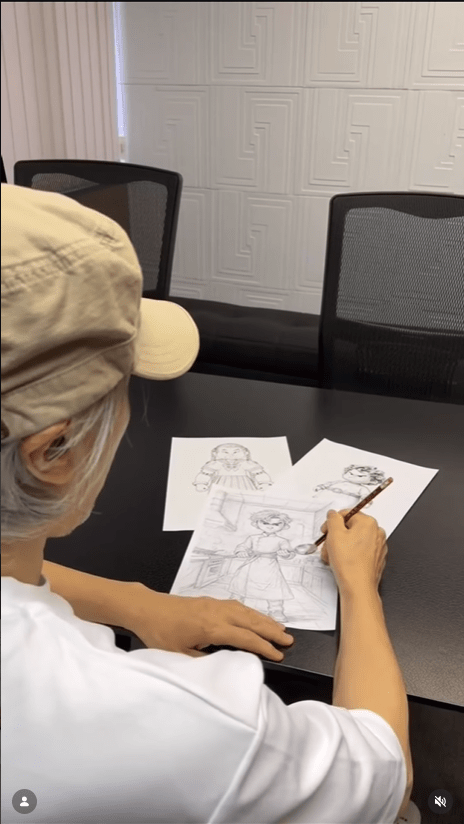 星爷在社交网再发表全新搞作，他联同一个全新社交网帐号“shinshinlegends”联合发帖。