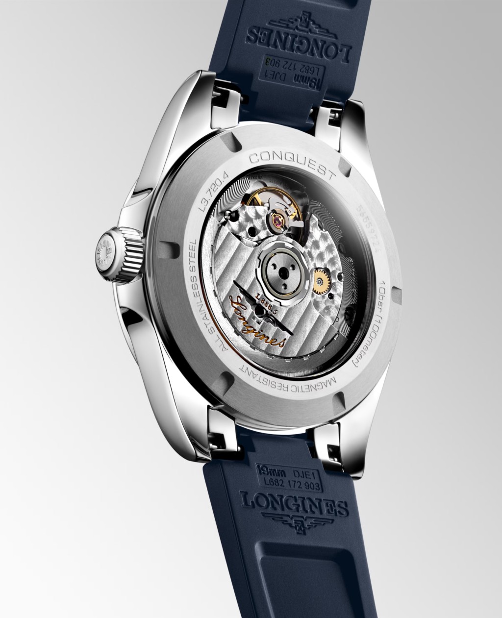 Longines Conquest 38mm / 機芯:L888自動。 Longines Conquest 38mm / 機芯:L888自動。
