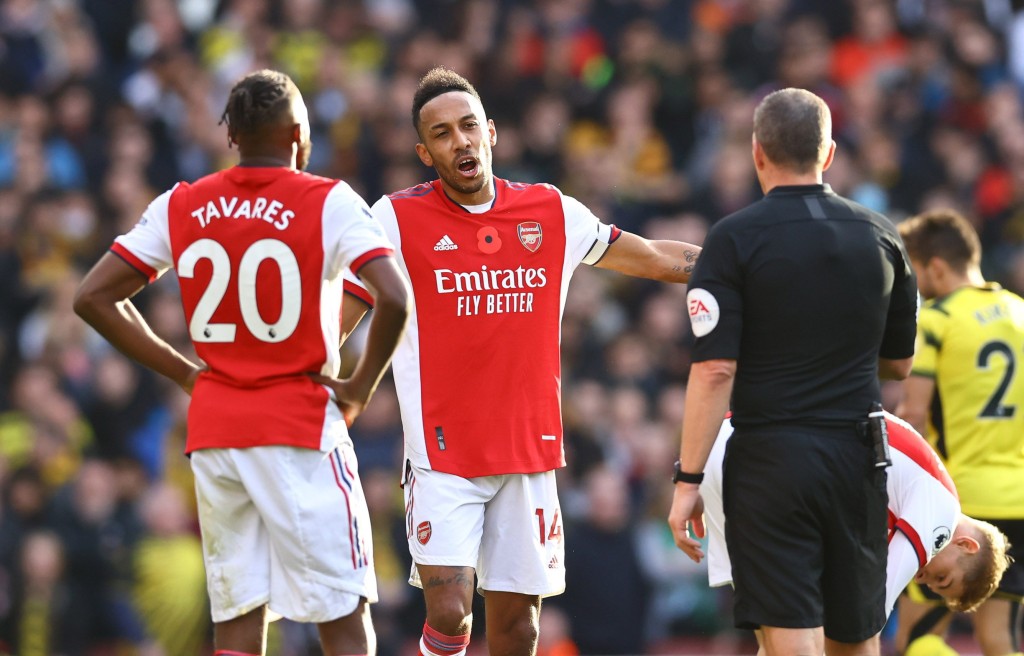 奥巴美扬将离队踢非洲杯。 Reuters