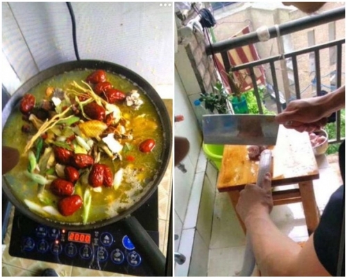 蛇被「煎皮拆骨」煮成一鍋蛇湯。網圖