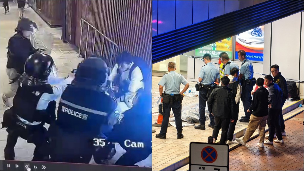 屯門開槍｜警方深夜見記者 交代案發經過