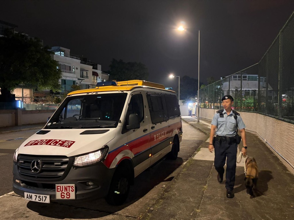 衝鋒隊及機動部隊於區內高姿態巡邏，及於策略性位置設置路障，截查可疑車輛及人士。