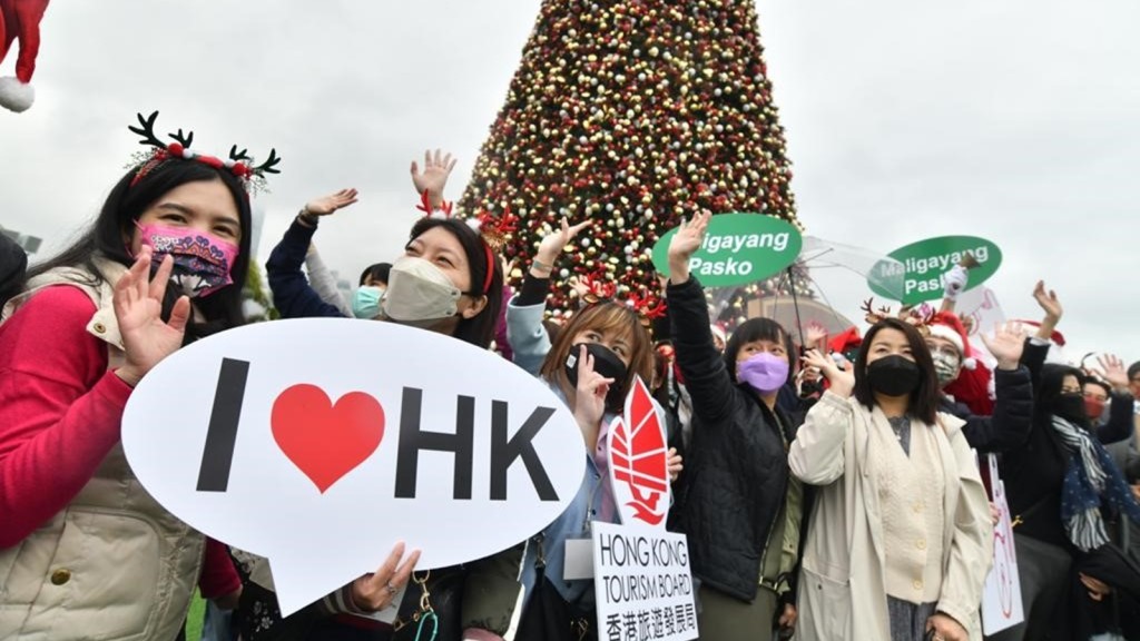 旅發局邀請60多名東南亞旅業代表來港考察。盧江球攝   