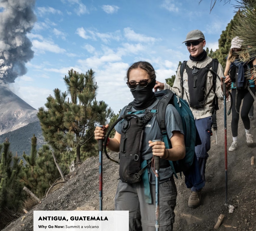 美國國家地理雜誌嚴選2025最佳旅遊地 （網頁截圖）