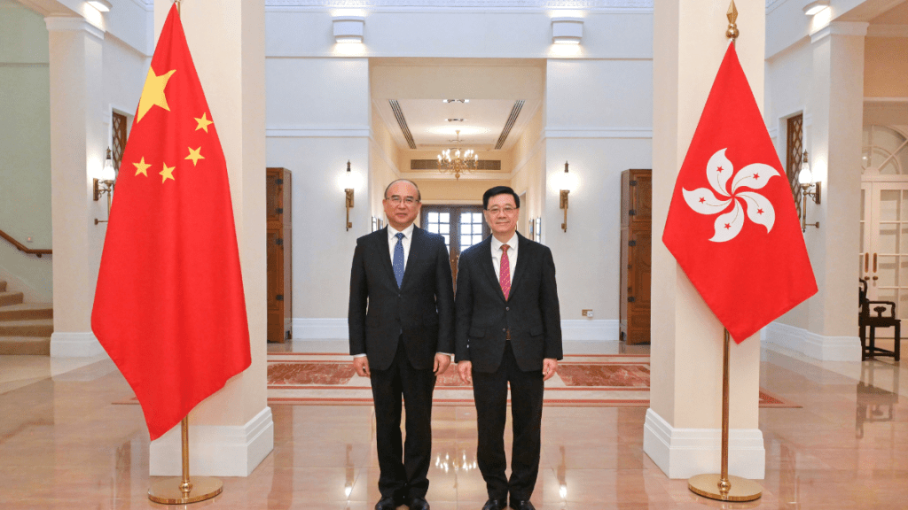 李家超晤黑龍江省委書記許勤 指亞冬運成功為全運會樹立優良示範