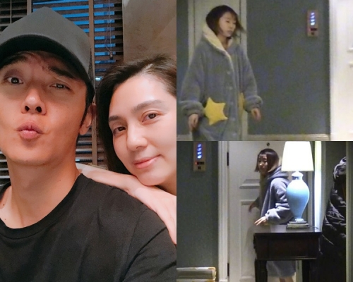 毕滢身穿睡袍出入张丹峰房间，更逗留了逾7小时，令人浮想联翩。网图