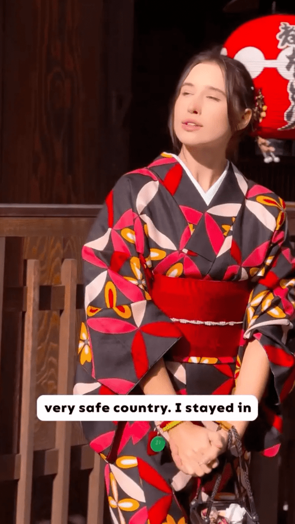 烏克蘭女子娜塔莉稱，先前在東京獨自旅行時，遭陌生男子潛入藏匿床底下。