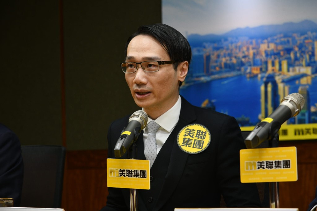 馬泰陽表示,第四季樓市有望進入健康復甦階段。 馬泰陽表示,第四季樓市有望進入健康復甦階段。