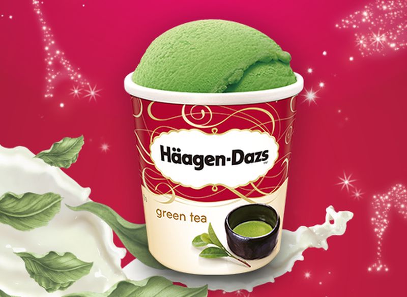 「Haagen-Dazs」抹茶雪糕。網圖