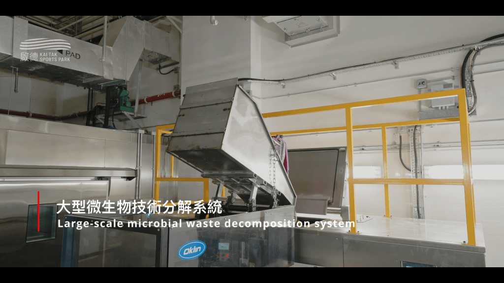 紙類及廚餘經大型生物分解系統處理,透過加熱、攪拌及除菌程序轉化為有用的堆肥。 紙類及廚餘經大型生物分解系統處理,透過加熱、攪拌及除菌程序轉化為有用的堆肥。