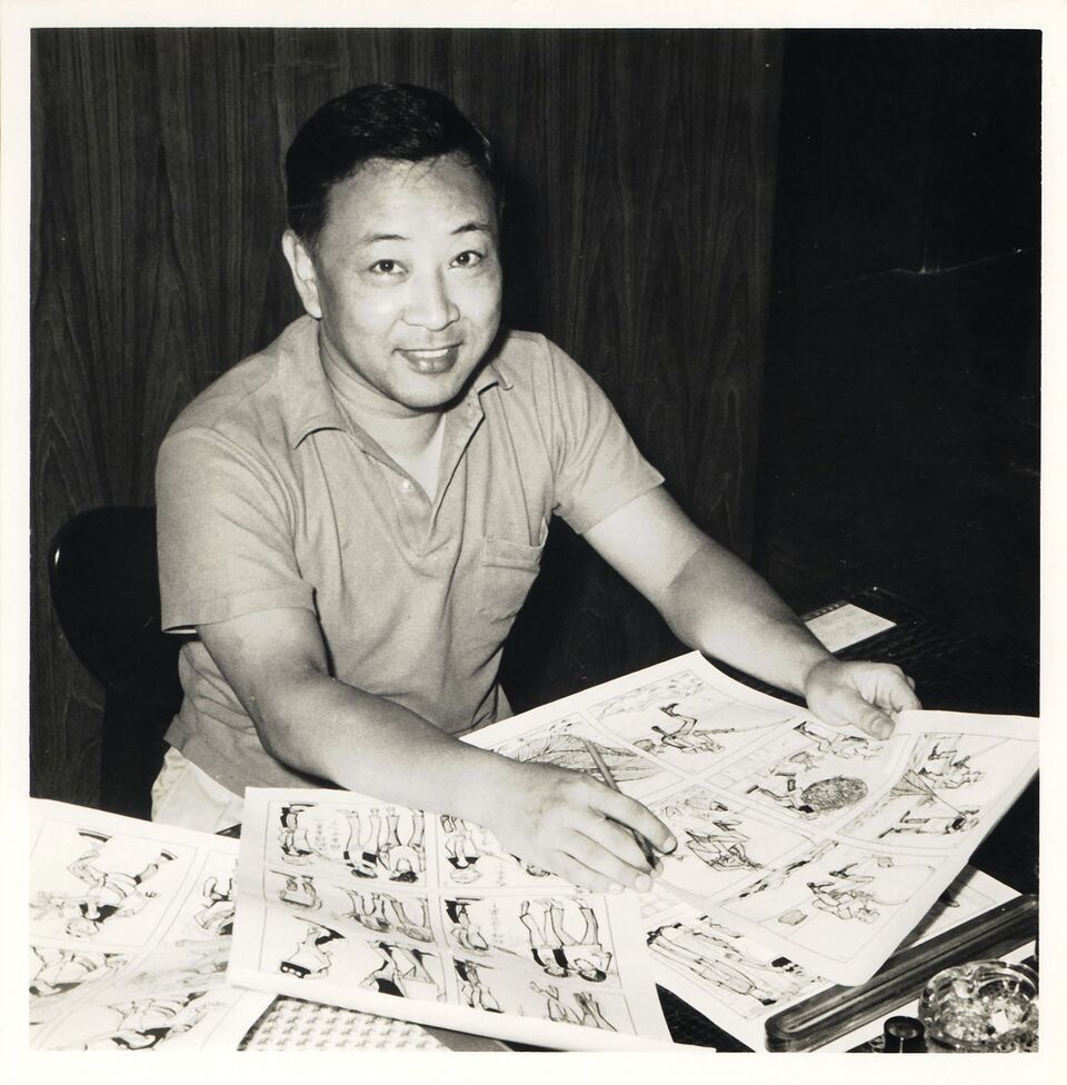 王澤於1962年開始在報章雜誌連載《老夫子》，描繪平民社會環境。
