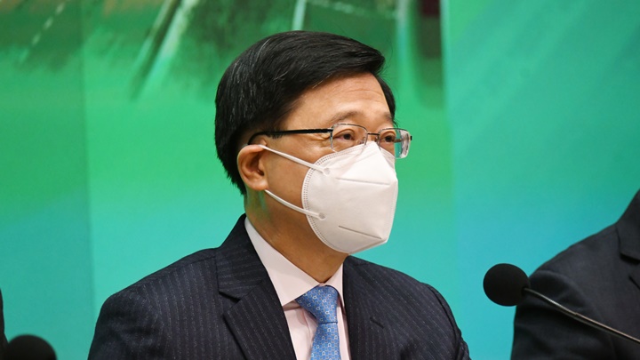 李家超今天率團赴沙特阿拉伯及阿聯酋訪問。資料圖片