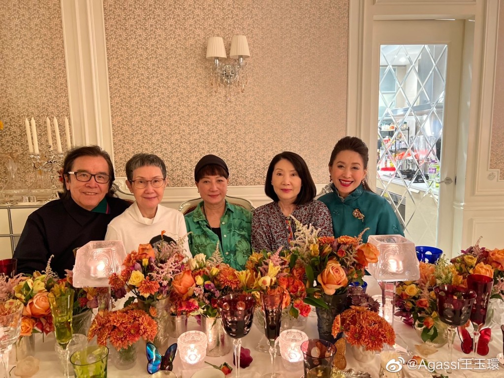 2022年底，姜大衛夫婦、鄧光榮遺孀嚴納珍及洪金寶前妻曹恩玉，獲王玉環邀到家中飯敍。