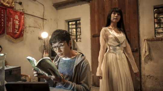 2016年，林明祯已经由台湾红到去香港，参演《救僵清道夫》，电影于2017年上映。