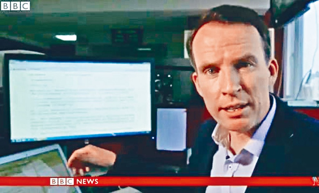 ■BBC駐華記者沙磊由北京調往台灣。