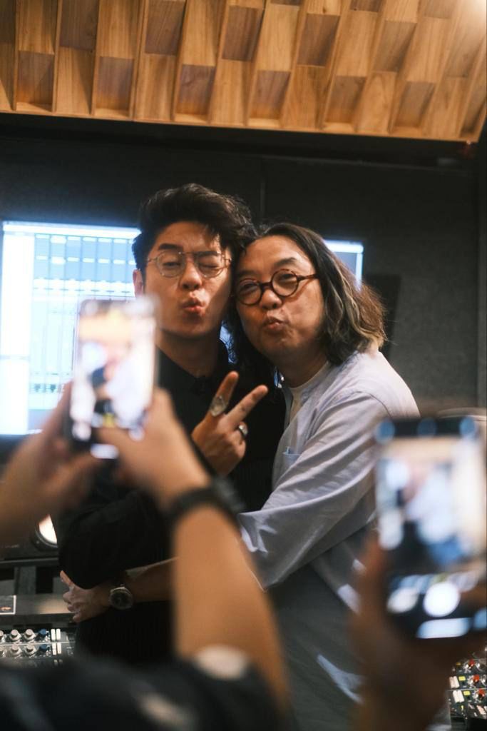 原來Alfred(左)是Wasabi中學師弟。