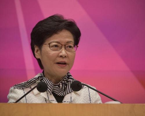 林鄭月娥說，每一位國家領導對香港有期盼是理所當然，因為一國兩制要成功，香港需要有所作為。
