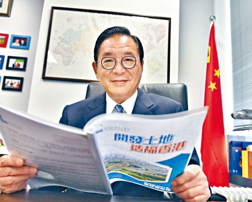 ■林健鋒表示,綠化區和郊野公園邊陲地帶都是可取選擇。
