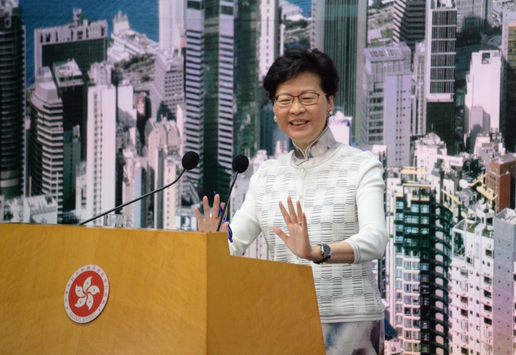林鄭月娥仍然認為今次修例初心是正確的。