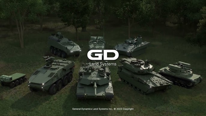 通用動力陸地系統公司生產多種坦克和裝甲車。