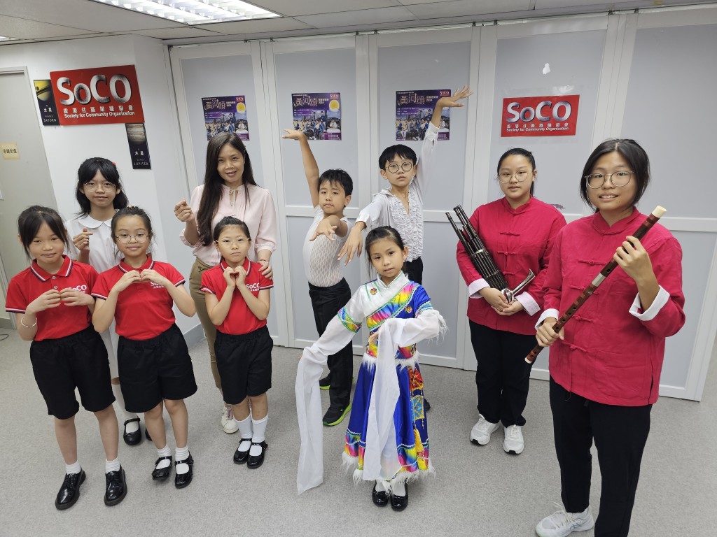 社协将于今年9月举办慈善音乐会，当中的合唱团或表演成员均来自低收入家庭或劏房儿童。(受访者提供)