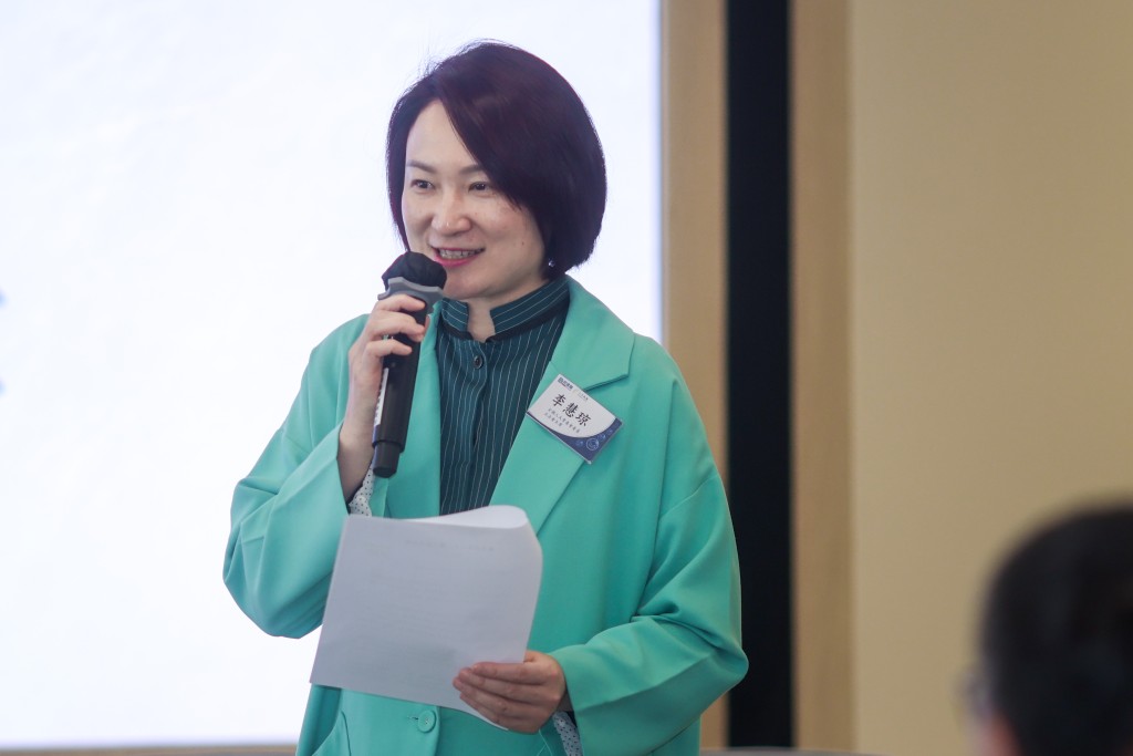 全國人大常委會委員、立法會主席李慧琼致辭時稱，政府高度重視打造國際高端人才聚集地，這亦是十五五規劃內香港的一個任務。