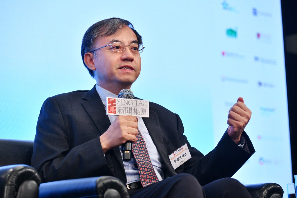 香港浸會大學會計、經濟及金融學系副教授麥萃才。 香港浸會大學會計、經濟及金融學系副教授麥萃才。