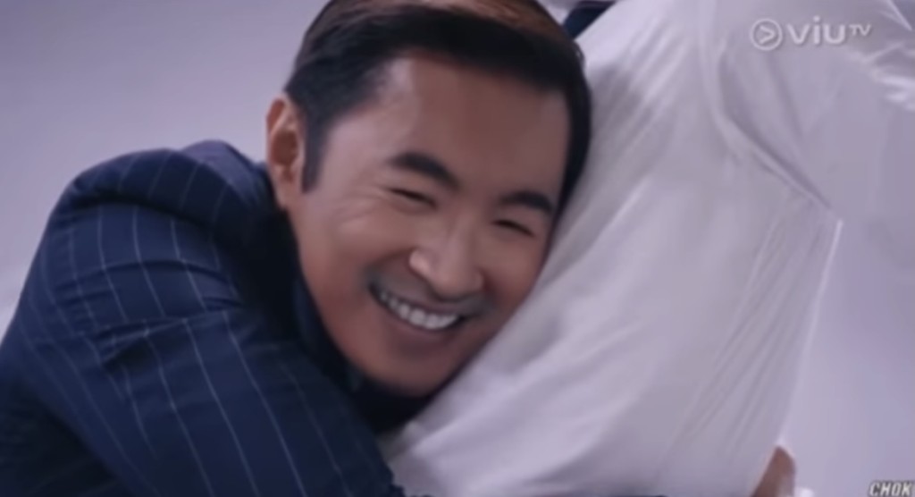 當奴的表情十分惹笑。