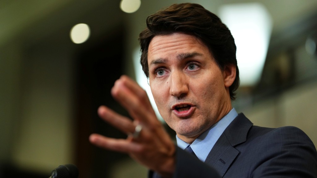 加拿大總理杜魯多明言，加國不會接受中方的恫嚇。美聯社